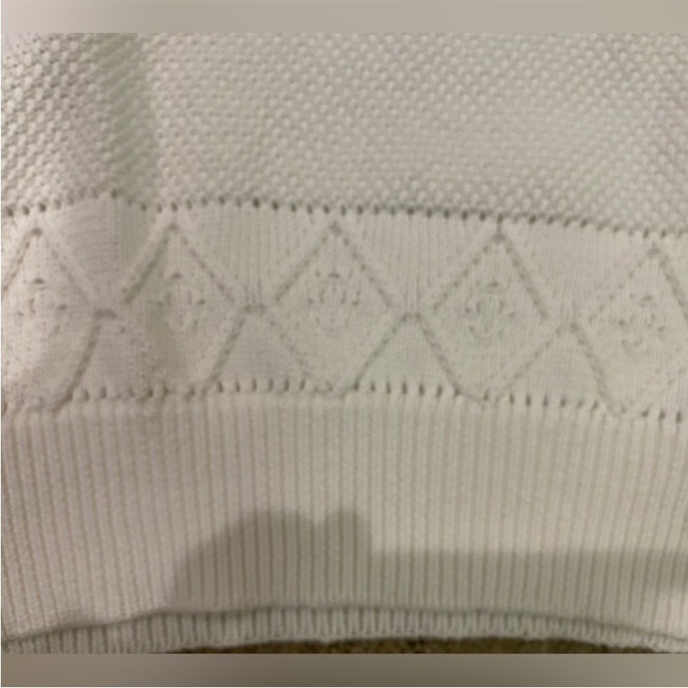 NWT hello molly Venus retrograde white knit dress 6 - Picture 4 of 10